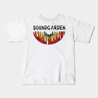 Vinyl Melted Soundgarden Vintage Kids T-Shirt